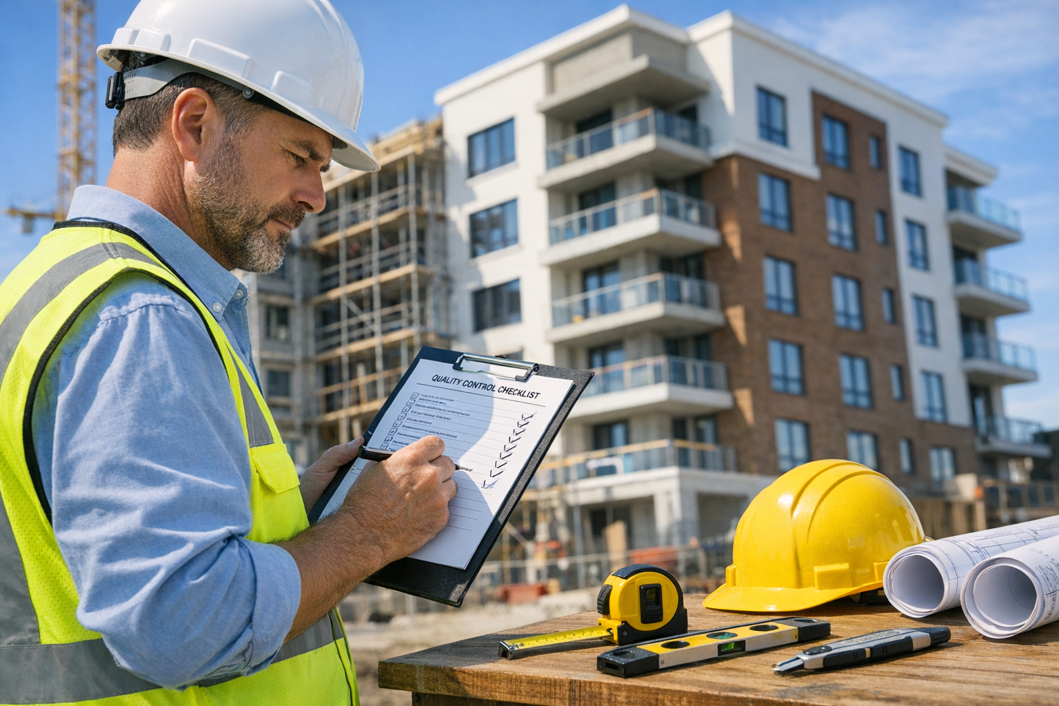 Bauabnahme mit Inspektion und Mängelliste