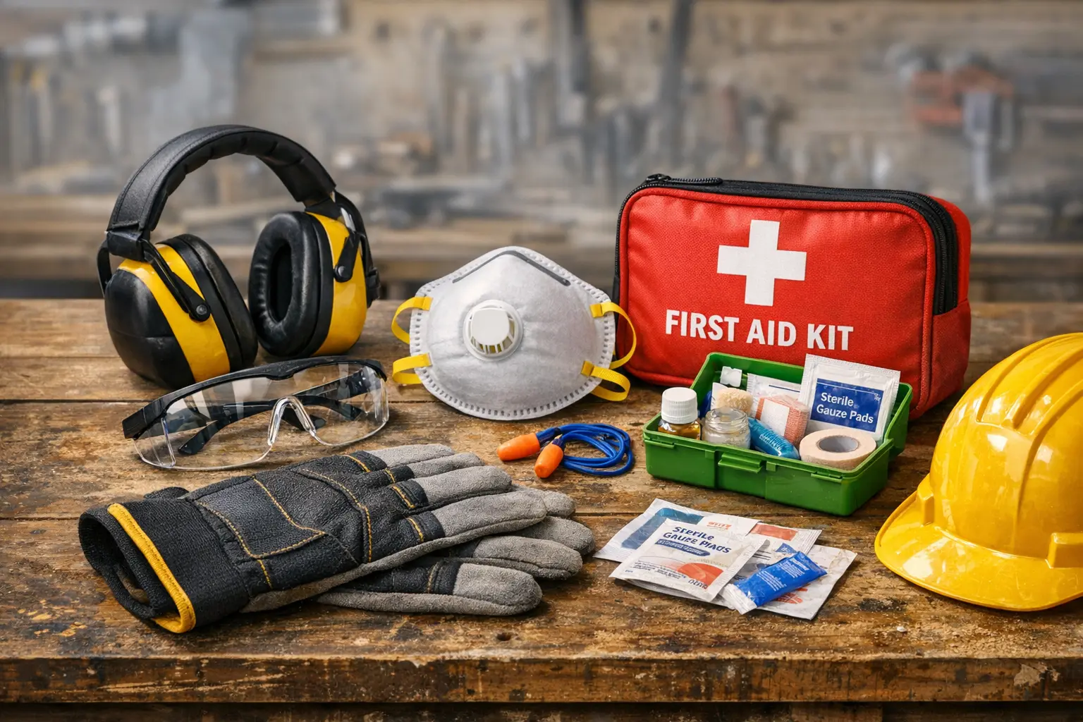 Sicherheitsausrüstung und Schutzmaßnahmen für Heimwerker